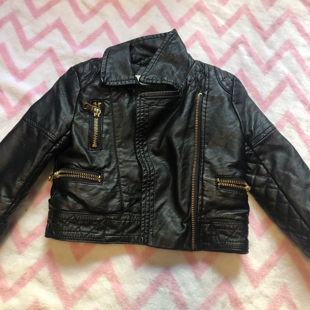 tough skins toddler leather jacket
